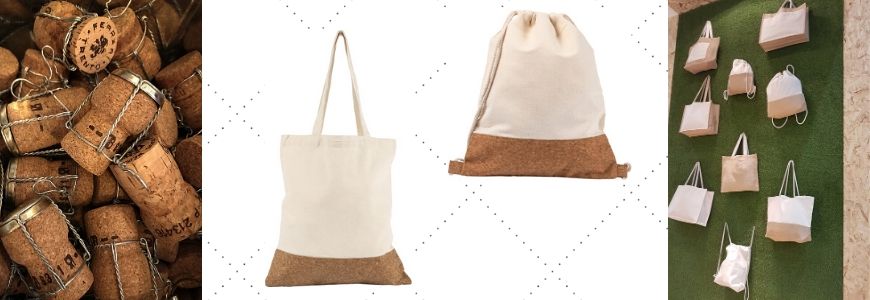 Shopper bag ecocompatibili in sughero